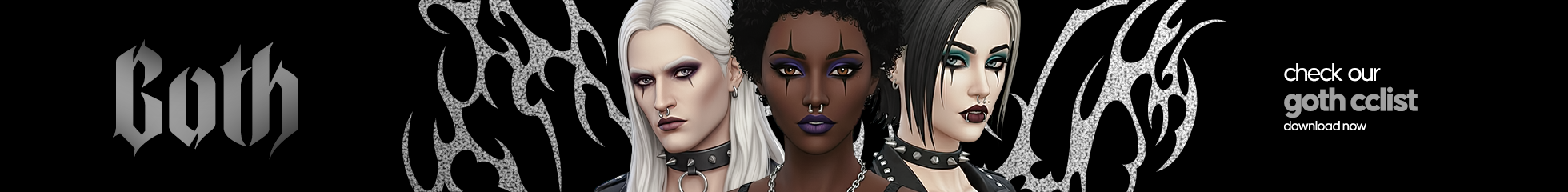 Sims 4 Goth CC - Discover the best Sims 4 Goth CC, featuring dark outfits, gothic clothing, black dresses, edgy hairstyles, makeup, and accessories. Download high-quality Sims 4 custom content to create unique goth Sims with Maxis Match and realistic styles.