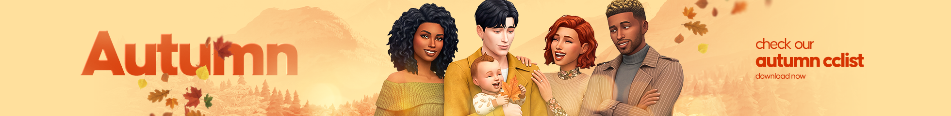 Sims 4 Autumn CC - Discover the best Sims 4 Autumn CC, featuring cozy sweaters, fall outfits, layered clothing, boots, and warm-toned accessories. Download high-quality Sims 4 custom content to create stylish seasonal looks with Maxis Match and realistic styles.