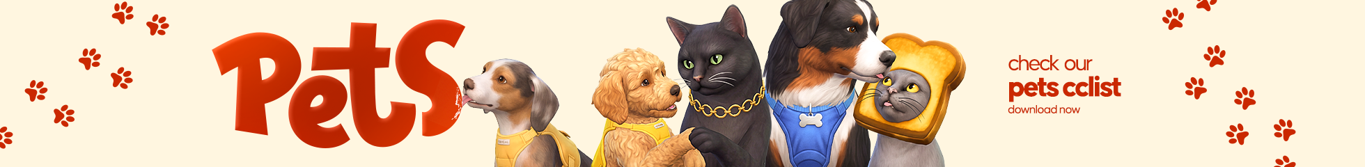 Sims 4 Pets CC - Spoil your furry friends with the best Sims 4 Pets CC of %YEAR! Download functional robotic feeders, 4K-textured fur overlays, and patch-safe pet furniture. Explore the latest Maxis Match and Alpha accessories for cats and dogs.