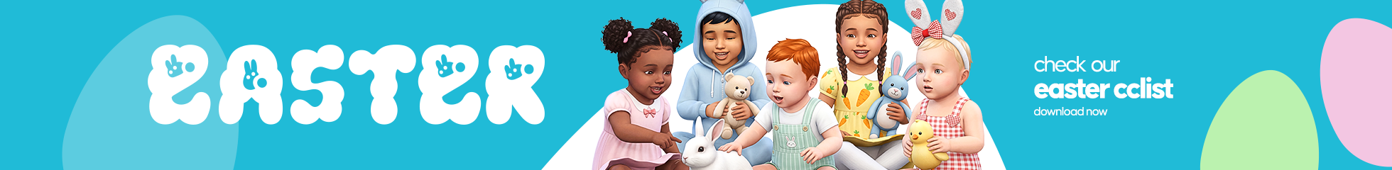 Sims 4 Easter CC - Celebrate Spring with the best Sims 4 Easter CC for %YEAR! Download cute bunny ears, pastel floral dresses, and festive egg hunt decor. Explore Maxis Match and Alpha furniture sets to create the perfect custom holiday for your Sims.