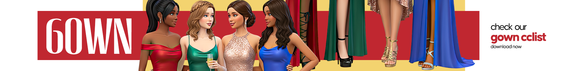 Sims 4 Gown CC - Sims 4 Gown CC
