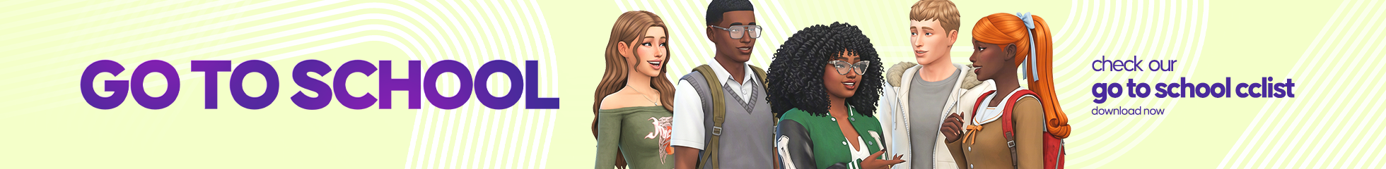 Sims 4 Go to School - Go to School