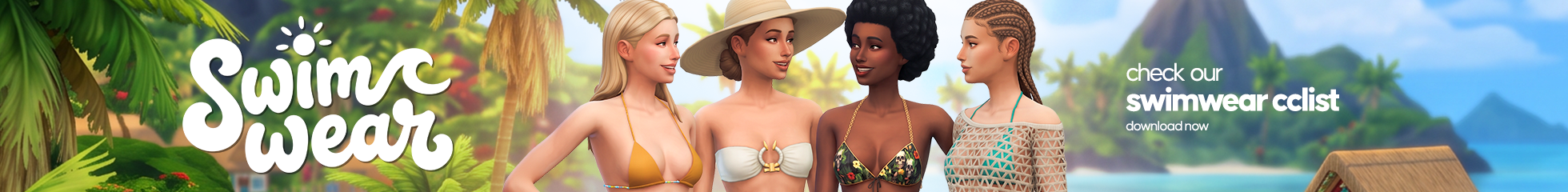 Sims 4 Swimwear CC - Sims 4 Swimwear CC