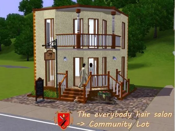 Everybody Salão de Beleza - The Sims 3 Custom Content