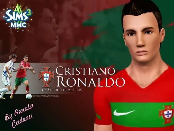 Cristiano Ronaldo - The Sims 3 Custom Content