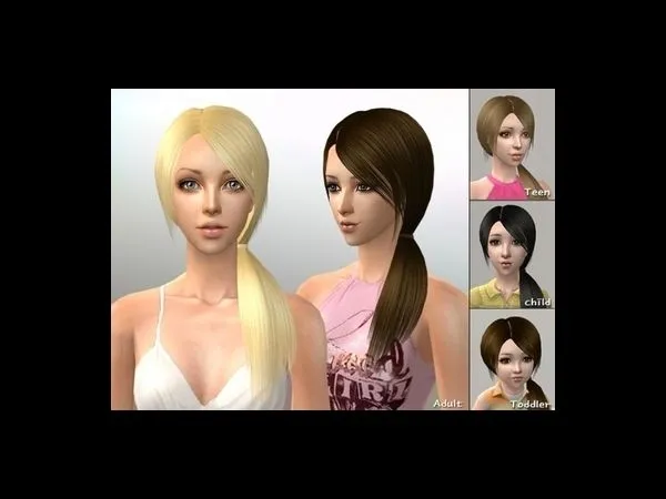 Cabelos - The Sims 2 Custom Content