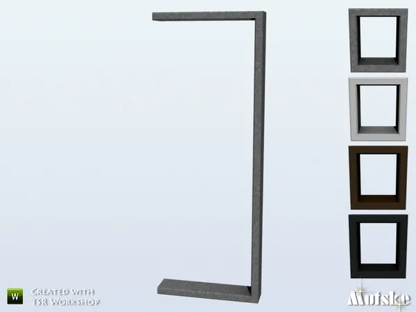 Window SF Seamless Right 1x1 by thesimsresource - The Sims 4 Custom Content