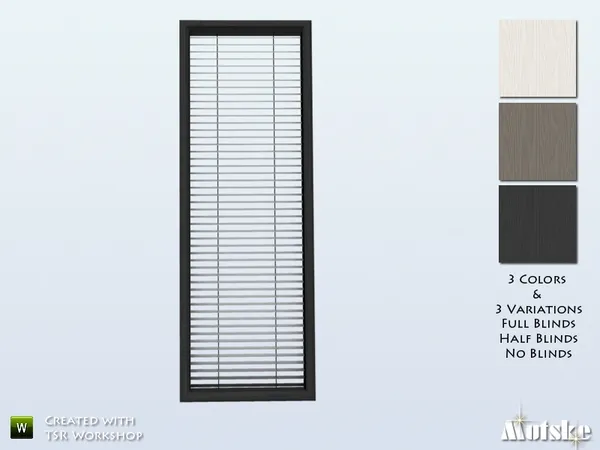 Perfect Fit window Tall 1x1 by thesimsresource - The Sims 4 Custom Content