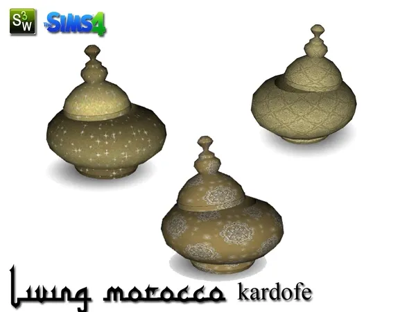 kardofe_Living Morocco_Chocolate box - The Sims 4 Custom Content