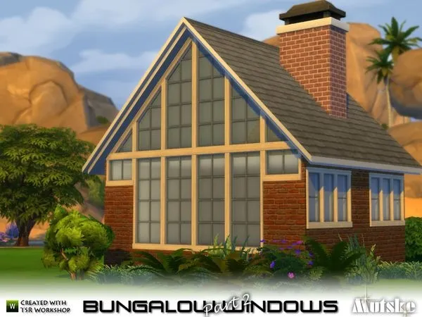 Janelas Bungalow by thesimsresource - The Sims 4 Custom Content