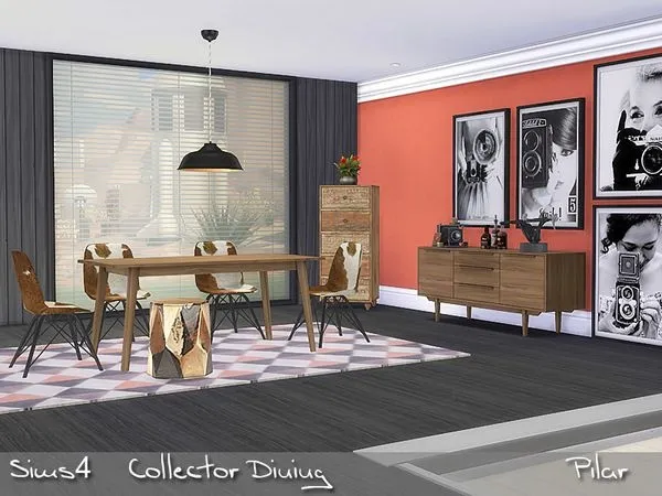 Sala de Jantar Collector - The Sims 4 Custom Content