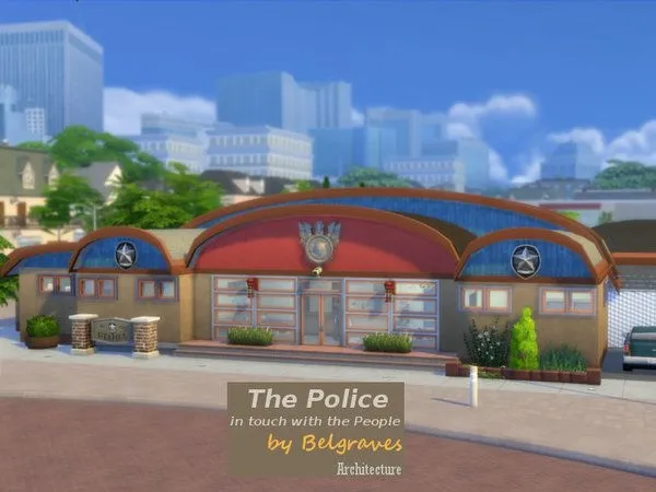 Maxis Match The Police - The Sims 4 Custom Content