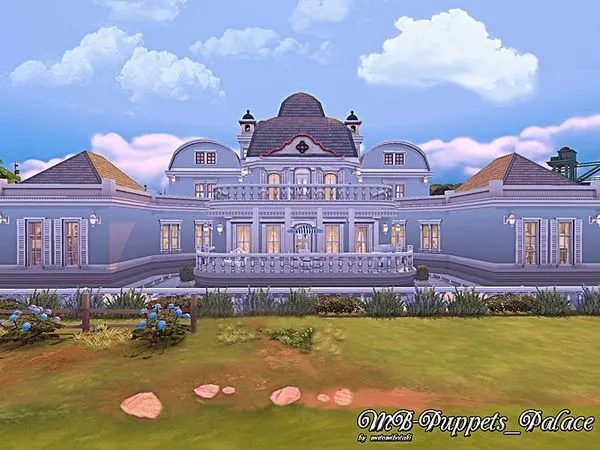 Maxis Match MB Puppets Palace - The Sims 4 Custom Content