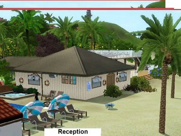 Croisette Beach Resort - The Sims 3 Custom Content