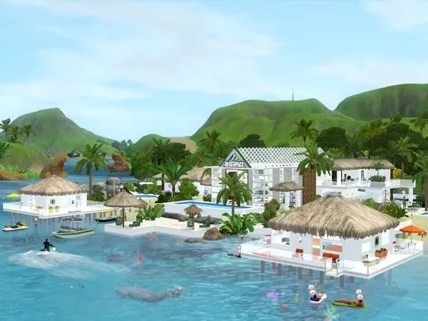 Le Thala Resort - The Sims 3 Custom Content