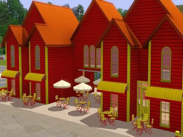 Mamas' Restaurant - The Sims 3 Custom Content