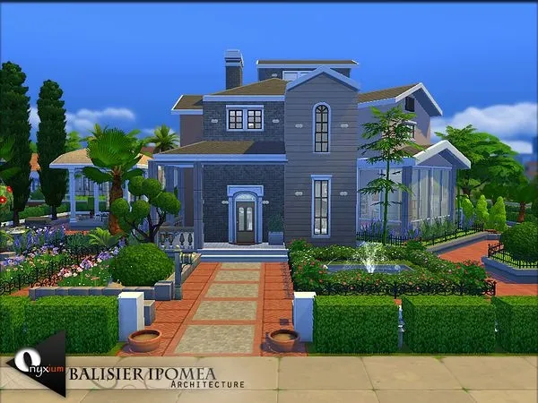 Maxis Match Balisier Ipomea - The Sims 4 Custom Content