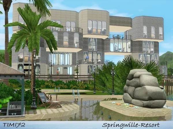 Springwille Resort - The Sims 3 Custom Content