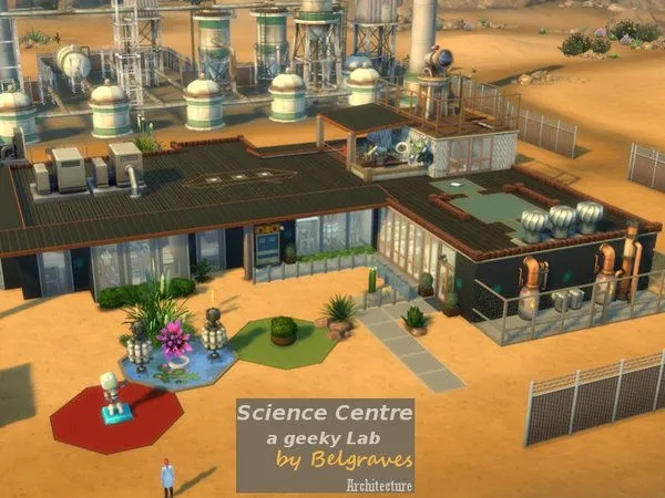 Maxis Match Science Centre - The Sims 4 Custom Content