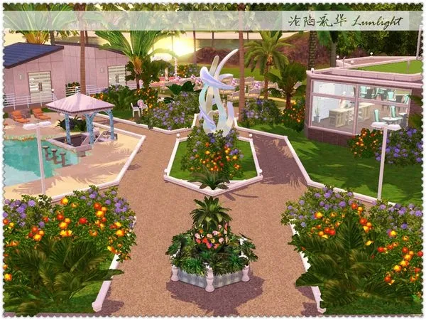 Glowing Kelp Resort - The Sims 3 Custom Content