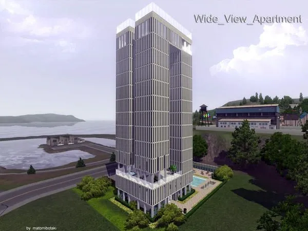 Apartamento Wide View - The Sims 3 Custom Content