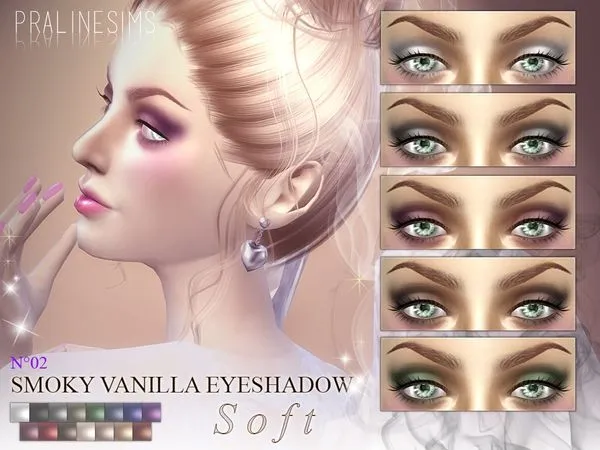 Smoky Vanilla Eyeshadow - The Sims 4 Custom Content