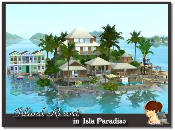 Island Resort - The Sims 3 Custom Content