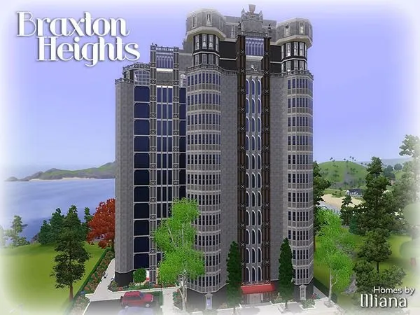 Braxton Heights 4Bd 3Bth - The Sims 3 Custom Content