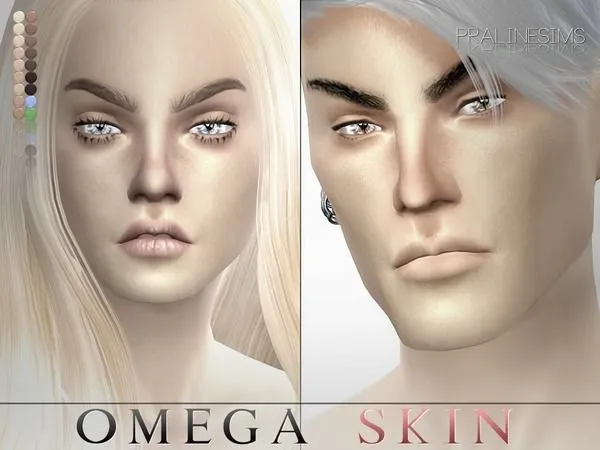 Omega Skin All Ages All Genders - The Sims 4 Custom Content