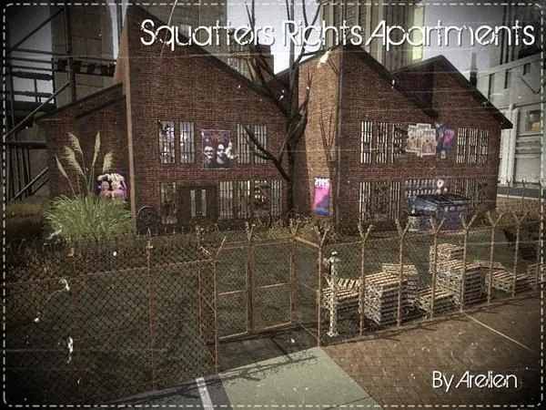 Squatters Rights Apartments - The Sims 3 Custom Content