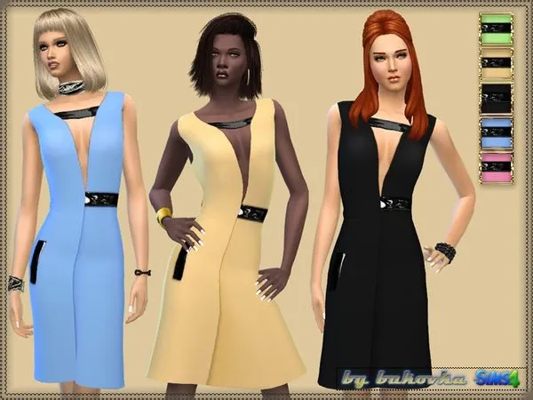 Vestido Summer Party - The Sims 4 Custom Content