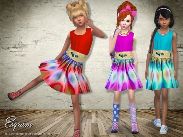 Vestido Sleeveless Party - The Sims 4 Custom Content