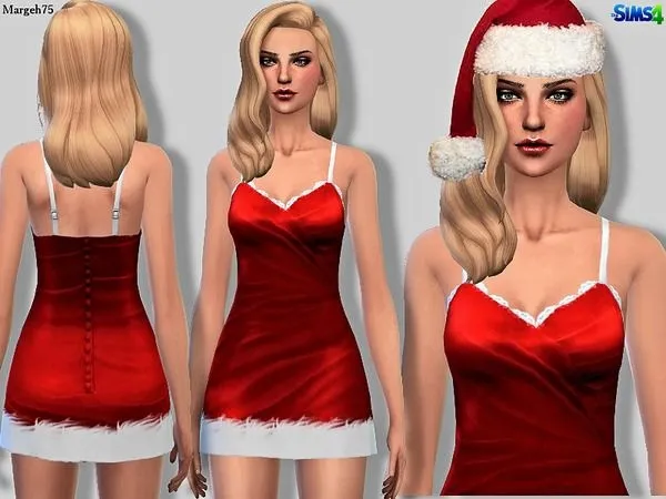 Sims 4 Santa Baby Slip - The Sims 4 Custom Content