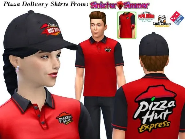 Pizza Delivery - The Sims 4 Custom Content