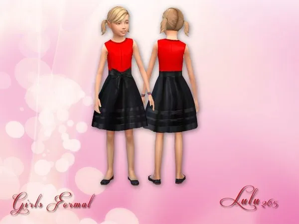 Girls Formal - The Sims 4 Custom Content
