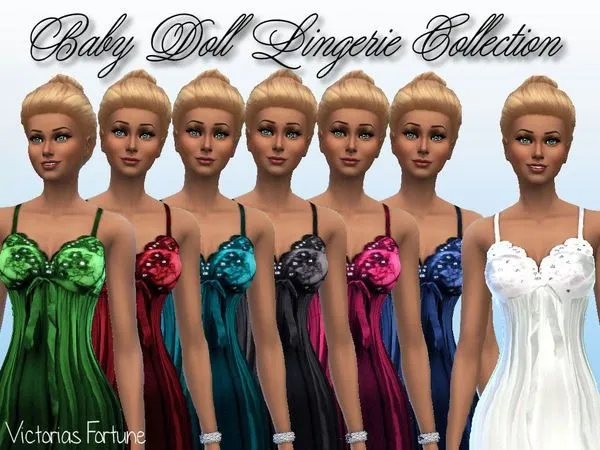 Victorias Fortune Baby Doll - The Sims 4 Custom Content