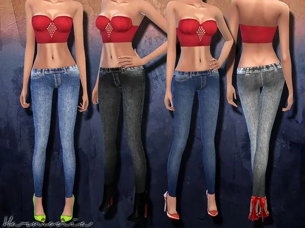 Leggings Low Rise Rhythm - The Sims 4 Custom Content