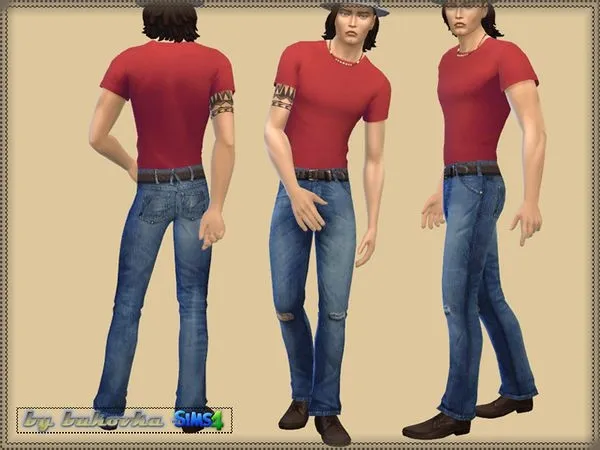 Jeans Torn - The Sims 4 Custom Content