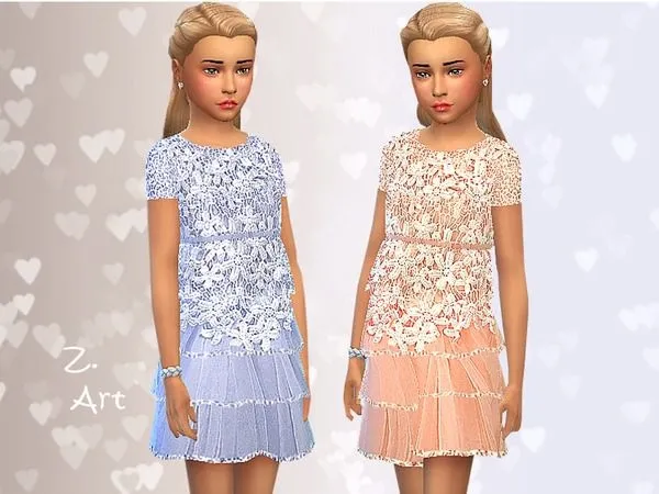 Little Bridesmaid - The Sims 4 Custom Content