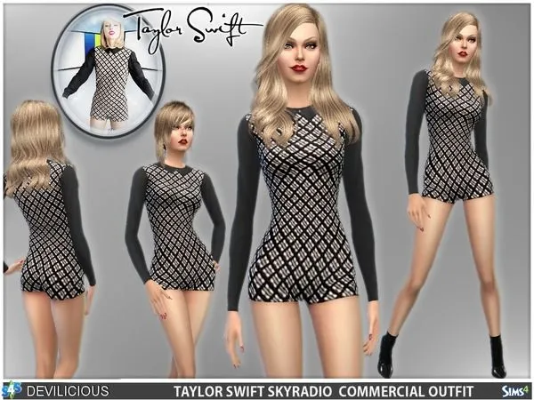 Taylor Swift's SkyRadio TV - The Sims 4 Custom Content