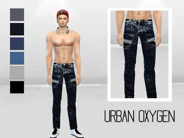 Jeans Acid Void Urban - The Sims 4 Custom Content