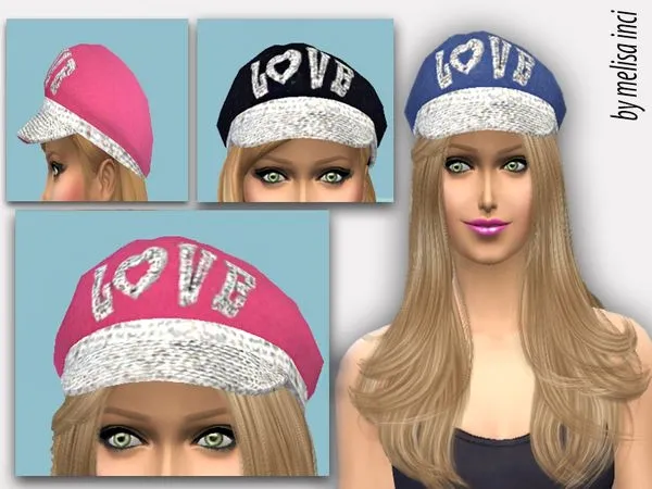 Stone Love Hat - The Sims 4 Custom Content