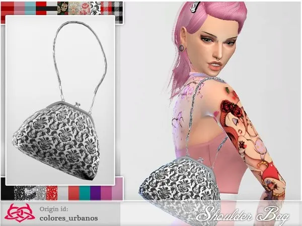 Shoulder Bag 02 - The Sims 4 Custom Content