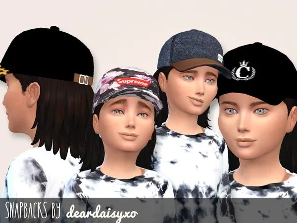 Snapbacks - The Sims 4 Custom Content