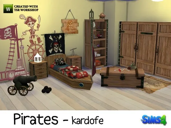 kardofe Pirates - The Sims 4 Custom Content