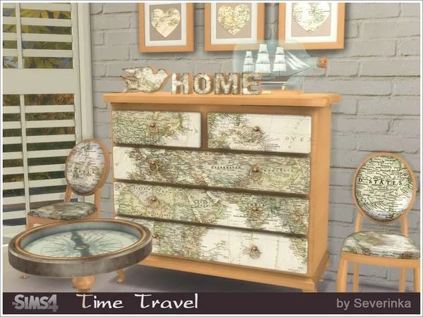 Time Travel set - The Sims 4 Custom Content