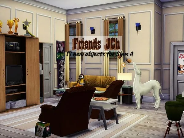 Friends JCh - The Sims 4 Custom Content