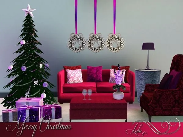 Jewel Toned Christmas - The Sims 3 Custom Content