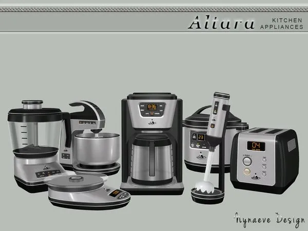 Altara Kitchen Appliances - The Sims 4 Custom Content