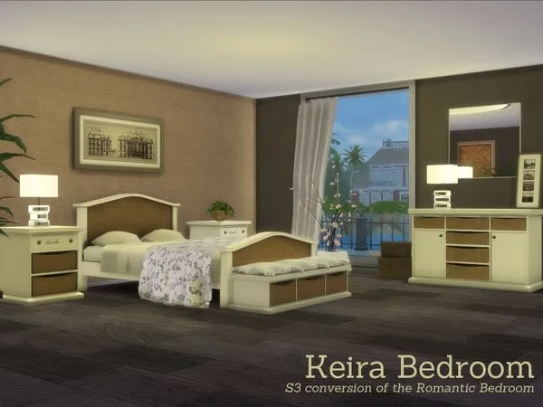 Keira Bedroom - The Sims 4 Custom Content